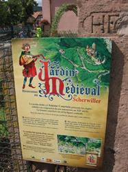 Medieval garden in Scherwiller - © DR