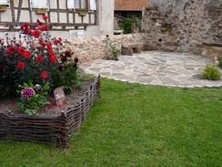 Garden in Châtenois - © circuit des jardins médiévaux