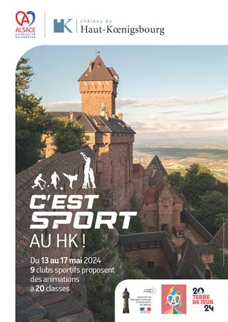 C'est sport au HK! - DR - Château du Haut-Koenigsbourg, Alsace, France
