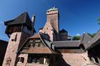 View on the keep from the inner courtyard of Haut-Koenigsbourg castle - © Jean-Luc Stadler