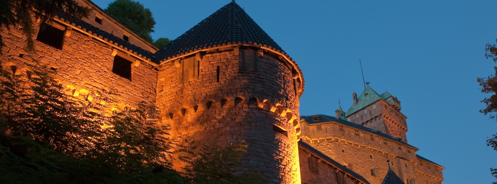 La Nuit Européenne des Musées - © Klaus Stöber - Haut-Koenigsbourg castle, Alsace, France
