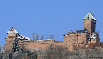 Le château du Haut-Koenigsbourg en hiver - © Jean-Luc Stadler