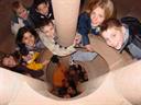Enfants lors d'une classe du patrimoine au Haut-Koenigsbourg - © château du Haut-Koenigsbourg