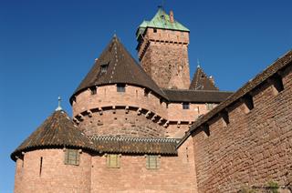 Haut-Koenigsbourg castle seen from the East - Jean-Luc Stadler - Haut-Koenigsbourg castle, Alsace, France