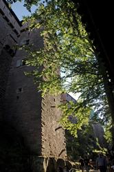 Les lices Nord du château du Haut-Koenigsbourg