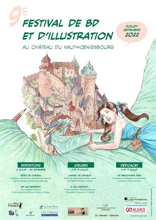 Festival de BD et d'illustration 2022 - HKBD - Château du Haut-Koenigsbourg, Alsace, France