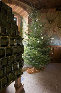 Décoration de Noël au château du Haut-Koenigsbourg - © Marc Dossmann