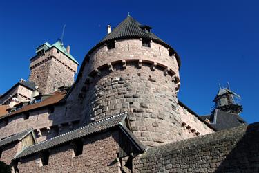 La tour du pigeonnier du château du Haut-Koenigsbourg - © Jean-Luc Stadler