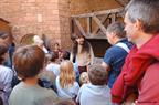 Günther tells his daily life in the Middle Ages at Haut-Koenigsbourg castle - © Jean-Luc Stadler