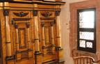Une armoire à sept colonnes dans les logis sud du château du Haut-Koenigsbourg - © Jean-Luc Stadler
