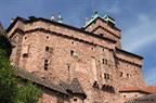 The keep and the southern façade of Haut-Koenigsbourg castle - © Jean-Luc Stadler