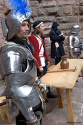 Historical reconstitution of a decision from 1474 at Haut Koenigsbourg castle. - © Jean-Luc Stadler