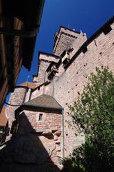 View on the keep from the inner courtyard of Haut-Koenigsbourg castle - © Jean-Luc Stadler
