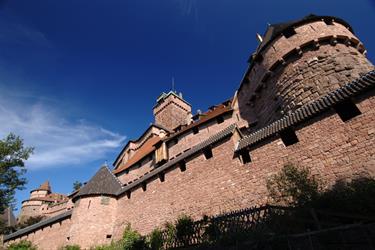 Overview from south from Haut-Koenigsbourg castle - © Jean-Luc Stadler