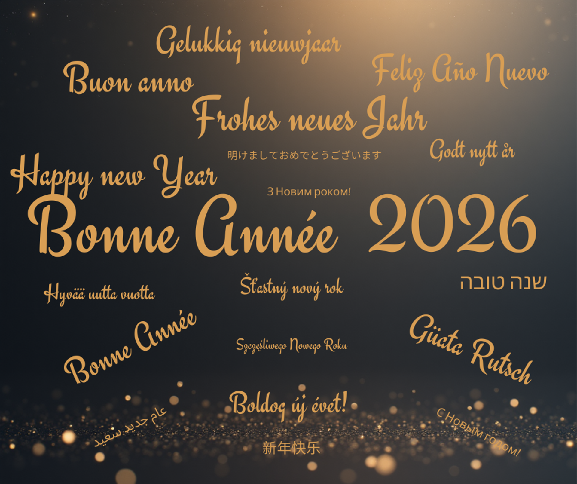 Meilleurs voeux 2026 - DE-EN